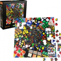 Puzzle Rubik’s Cube – 50e anniversaire – 300 pièces
