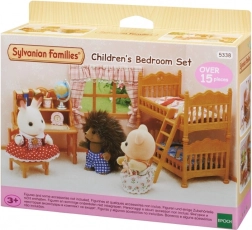 Chambre d’enfant campagnarde avec lit superposé SYLVANIAN FAMILIES
