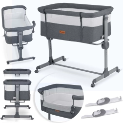 Lit cododo de voyage pour bébé Nukido avec matelas