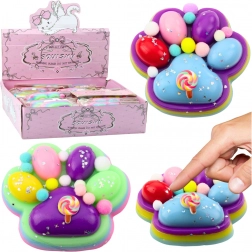 Gniotek anti-stress à presser patte de chat Squishy XXL