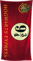 Serviette Harry Potter quai 9 3/4, 75 × 150 cm