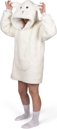 Couverture à capuche 'Ovečka' pour adolescents et adultes