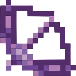 Arc et flèche en plastique Minecraft