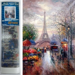 Norimpex peinture diamant promenade à Paris 30 × 40 cm