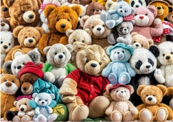 Puzzle EDUCA Ours en peluche 500 pièces