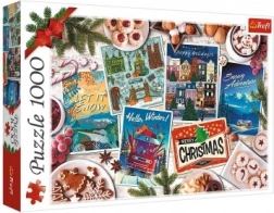 Puzzle 1000 pièces souvenirs d’hiver