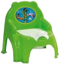 Chaise pot verte