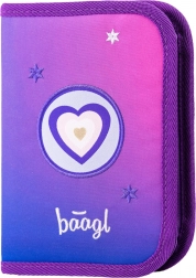 Trousse scolaire à un étage Cœur