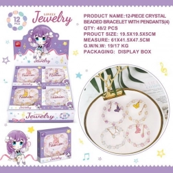 Bracelet perlé avec Papillon