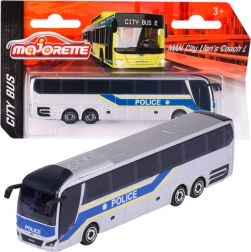 Autobus urbain MAN Lion's City C gris – police