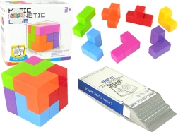 Cube magnétique à assembler – 7 pièces
