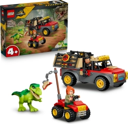 LEGO Jurassic World camion de transport pour bébé tyrannosaure