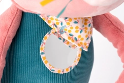 Lilliputiens grande chatte en tissu Jeanne – jouet en peluche interactif