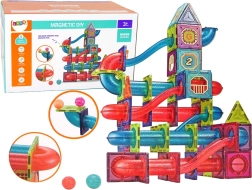 Blocs de construction magnétiques pour enfants LEAW Toys 145 pièces