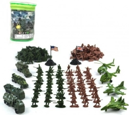 Set de soldats avec accessoires 210 pcs