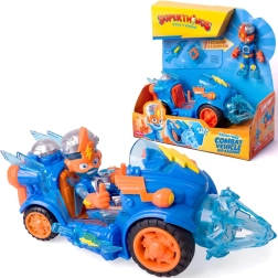 SuperThings Kid Kazoom Combat – véhicule avec figurine et accessoires