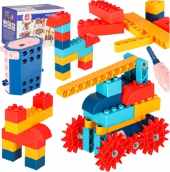 Jeu de construction STEM avec moteur, 116 pièces