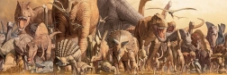 Puzzle panoramique Dinosaures 1000 pièces