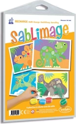 Sentosphere Sablimage – kit d’images à sabler dinosaures