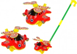 Hélicoptère jouet joyeux avec bâton