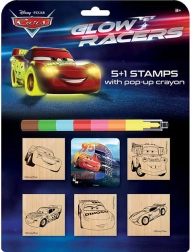 Tampons avec crayon de cire CARS