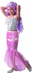 Robe de carnaval Sirène pour filles