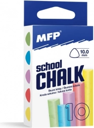 Craies triangulaires colorées 10 pcs dans une boîte