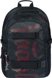 Sac à dos scolaire Baagl Skate Red 25 l