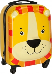 Valise de voyage pour enfant à roulettes lion