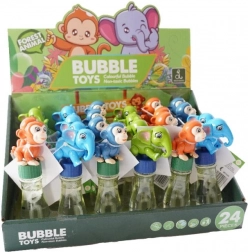 BUBLI souffleur de bulles avec figurine d’animal