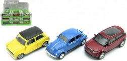 Mini voiture métallique Welly 7 cm – assortiment de modèles