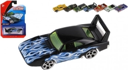 Mini voiture en métal et plastique 8 cm à roue libre – assortiment de couleurs