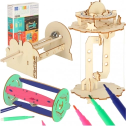 Kit STEM éducatif pour enfants – mécanique et gravité 3-en-1 DIY