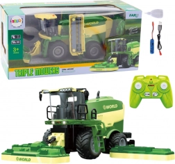 RC Combineur Amusant avec Faucheuse et Effet de Vapeur