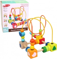 Labyrinthe moteur en bois pour enfants