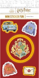 Mini autocollants Harry Potter – lot de 5 pièces