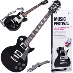 Guitare électrique pour enfants avec sangle – noir