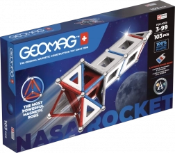 GEOMAG NASA – fusée, 103 pièces, construction magnétique