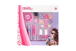 coffret de maquillage pour enfants CREATE IT! Pink Turquoise
