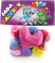 Ballons gonflables en forme de cœur, 7 pièces