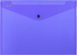 pochette à pression A4 Electra bleu foncé