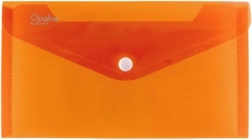 Pochette à bouton-pression DL Opaline orange