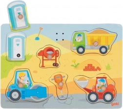 Puzzle sonore en bois chantier GOKI