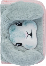 Trousse scolaire Bunny – trousse en peluche à un seul étage BAAGL