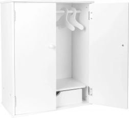 Petit placard pour poupées blanc