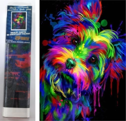 Norimpex Peinture diamant Yorkshire Terrier 30x40 cm