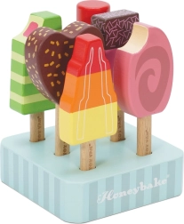 Glaces en bois avec présentoir Le Toy Van - 6 pièces