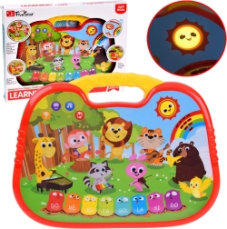 Touches éducatives interactives avec animaux et mélodies