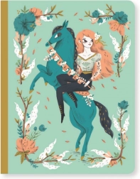Carnet design Lucille et cheval