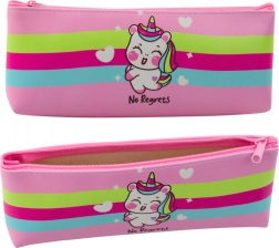 Trousse scolaire Licorne Rose Pastel